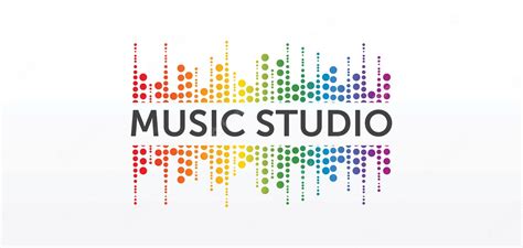 Premium Vector | Sound studio logo concept, musical service emblem, equalizer, music, audio ...