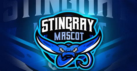 Mascote Stingray - Logo Mascot & Esport de aqrstudio na Envato Elements