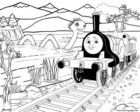 Thomas The Train S Emilydc56 Coloring page Printable