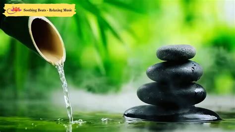 Bamboo Water Fountain and Healing Piano Music • Soothing Relaxation - YouTube