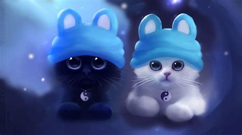 Cute Anime Cat Wallpapers Free Download