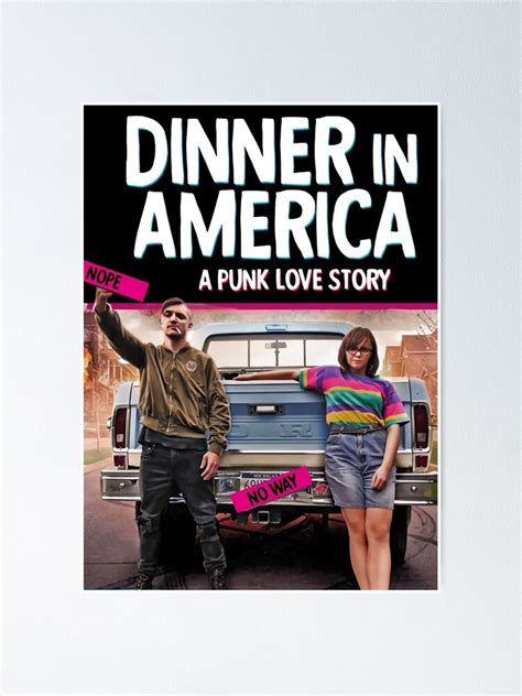 "Dinner in America Movie" Poster for Sale by ceremonday49 | Redbubble