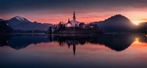 Sunrise at Lake Bled - Landscape and Nature Photography on Fstoppers