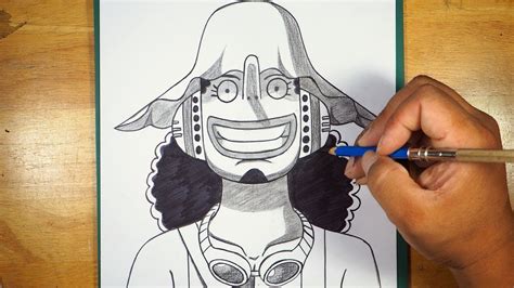 How To Draw Usopp | Usopp One Piece Drawing - Easy To Draw - YouTube