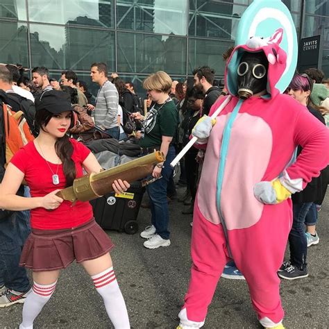 Some #TF2 cosplay @ #nycc2016 #tf2scout #tf2pyro #balloonicorn #valve # ...