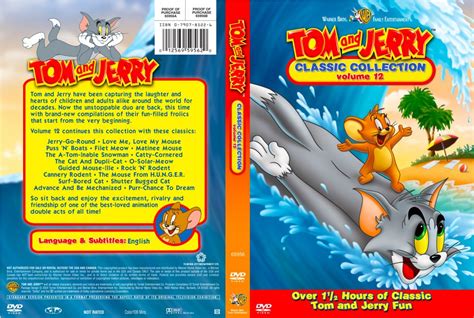 Tom And Jerry Classic Collection - Volume 12 - TV DVD Custom Covers ...