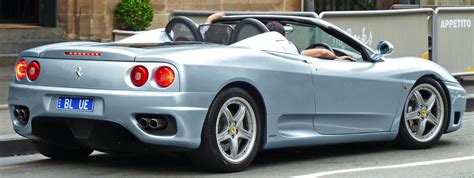 File:2000-2005 Ferrari 360 Spider convertible (2011-11-08).jpg - Wikimedia Commons