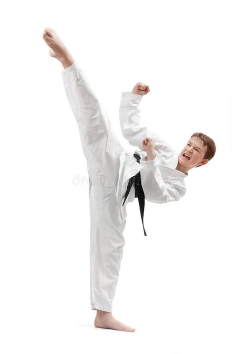 Karate Kick stock image. Image of lifestyle, kick, sport - 19043953