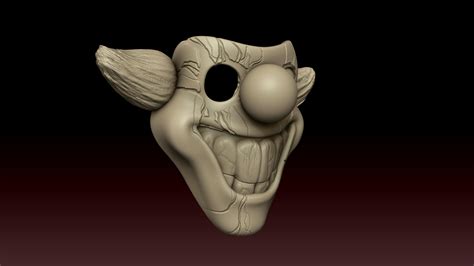 Sweet Tooth Mask - 3D Model by gsommer