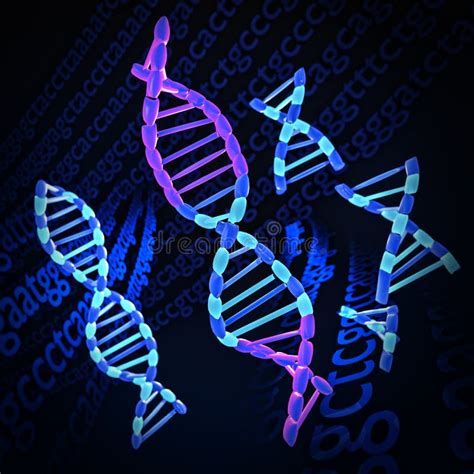 DNA Splicing stock illustration. Illustration of biochemical - 66791503