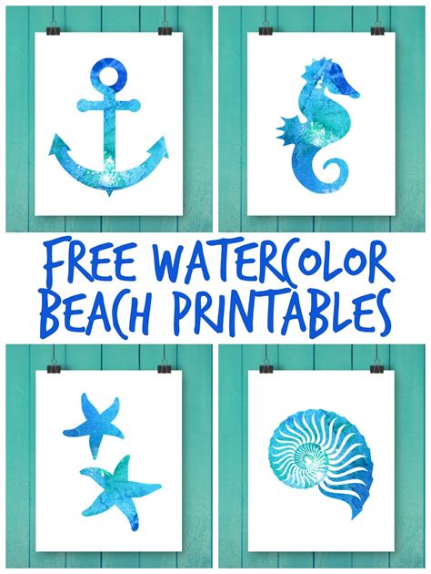 Free Beach Themed Printables - Printable Word Searches