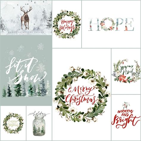 50 Festive Free Christmas Printables for Your Home