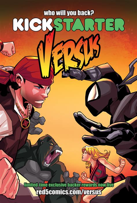 VERSUS Kickstarter — Red 5 Comics