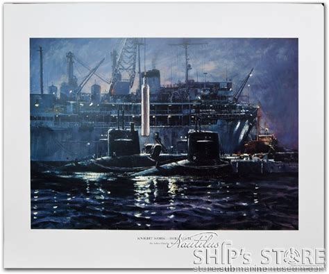 Print - Sub Base Holy Loch - Nautilus Ship's Store at the Submarine Force Library and Museum