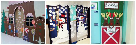 Recycled Christmas Decorating Ideas For Classroom Door | Psoriasisguru.com