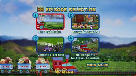 Little Einsteins: Fire Truck Rocket’s Blastoff (2009) – DVD Menus