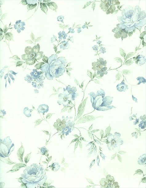 Blue and White Floral by Bnspyrd on @DeviantArt | Vintage flowers ...