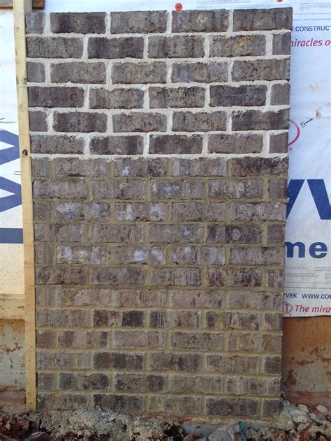 Marshton brick Ivory mortar top Buff mortar middle Anti- buff bottom ...