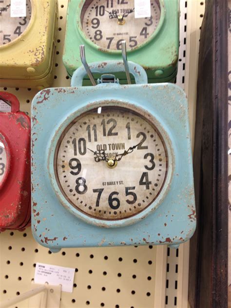 $20 at Hobby Lobby | Rustic clock, Clock, Farmhouse decor