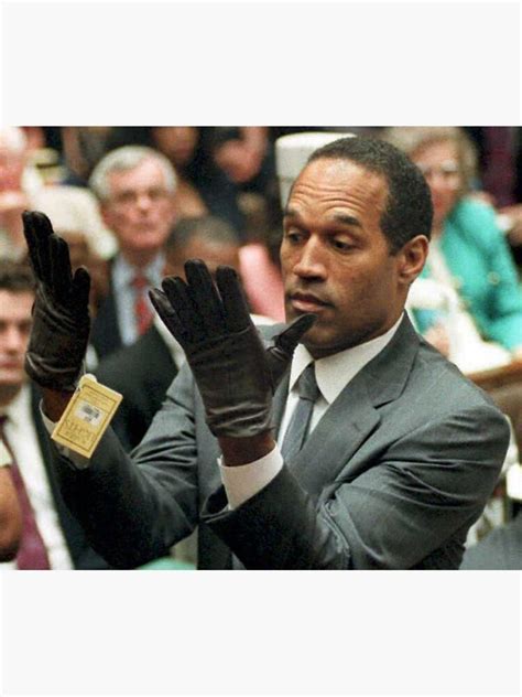 "OJ Simpson Gloves" Sticker for Sale by Jridge98 | Redbubble