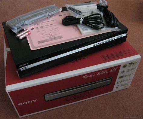 Sony RDR-HXD870 DVD Recorder Review | LH Yeung.net Blog - AniGames