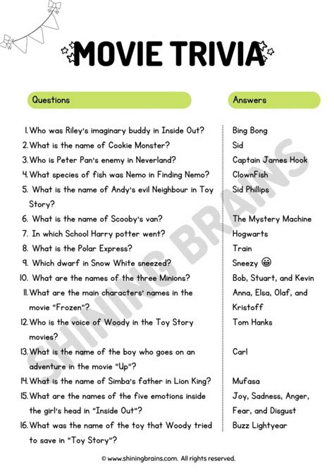 133 Fun Trivia Questions For Kids With Answers Kids N, 54% OFF