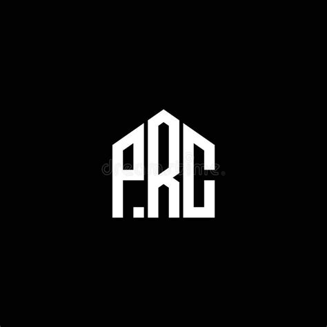 PRC Letter Logo Design on BLACK Background. PRC Creative Initials ...