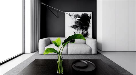 4 Monochrome, Minimalist Spaces Creating Black and White Magic | Black ...