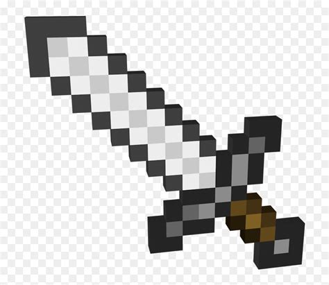 Transparent Diamond Minecraft Png - Espada De Diamante Minecraft, Png ...