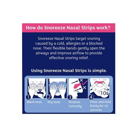 Snoreeze Snoring Relief Nasal Strips 10 Pack | Inish Pharmacy | Ireland