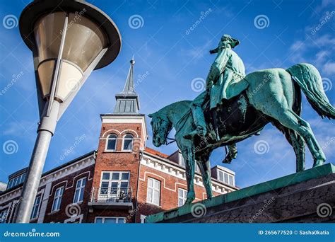 Denmark. Aalborg stock photo. Image of attractions, facade - 265677520