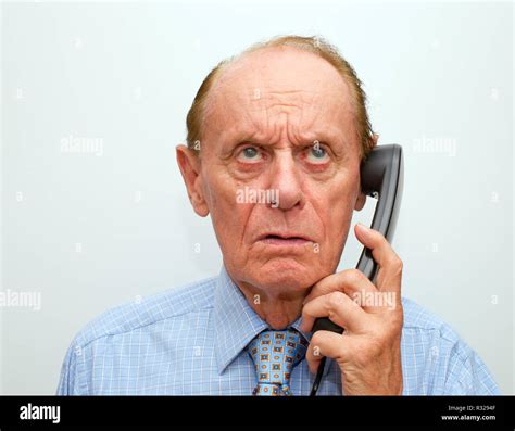 thinking on the phone - phone call Stock Photo - Alamy