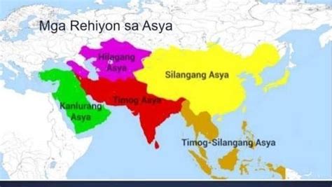 Ano Anong Mga Bansa Ang Matatagpuan Sa Kanlurang Asya