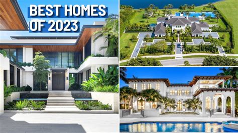 4 HOURS of LUXURY HOMES! The Best Homes of 2023 (part 1) - YouTube