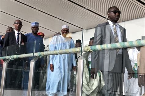 Buhari Inspects Nnamdi Azikiwe International Airport Terminal, Abuja ...