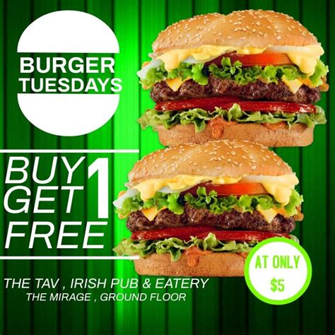 BURGER DEALS FLYER in 2021 | Restaurant flyer, Instagram posts, Instagram post template