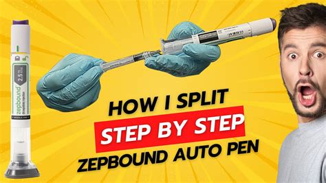 How to split the dose on a Auto Injector Zepbound Mounjaro Ozempic pen GLP-1 - (Method #1 ...