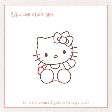 How to Draw a Hello Kitty – Emily Drawing