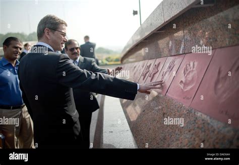 German Foreign Minister Guido Westerwelle visits the 'Pakistan Monument ...