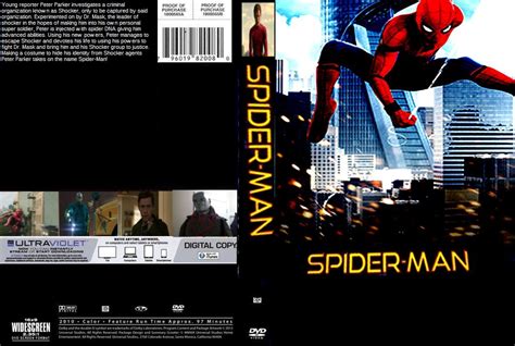 Spider-Man DVD cover by SteveIrwinFan96 on DeviantArt