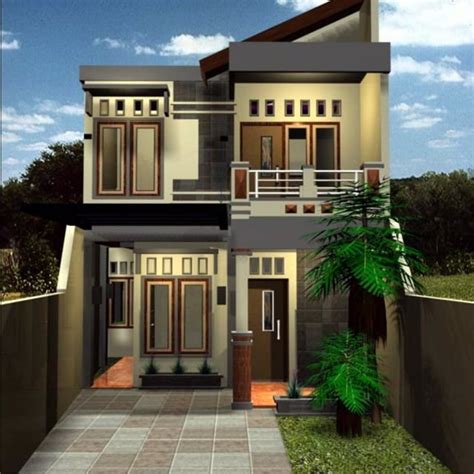 7 Inspirasi Desain Rumah Minimalis 2 Lantai Type 36 Pojok