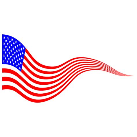 American flag banner | Free SVG