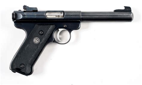 Lot Detail - (M) RUGER MK II TARGET SEMI-AUTOMATIC PISTOL.