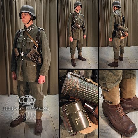 1940-German Infantry-NCO-Converted Swedish Uniform - History in the Making