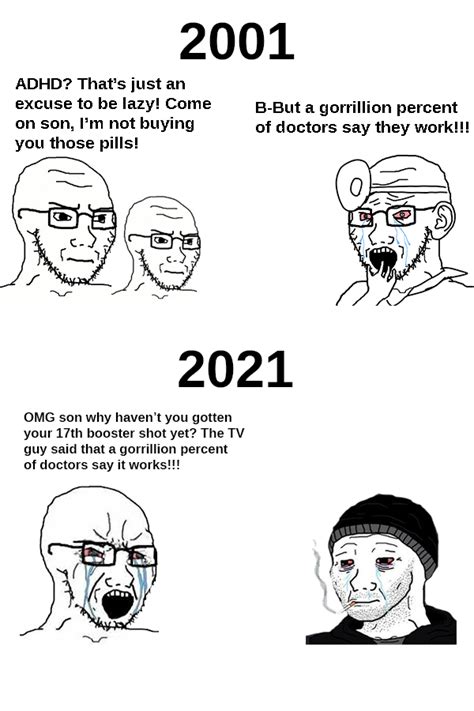 Wojak Soyjak medicine | Soy Boy Face / Soyjak | Know Your Meme