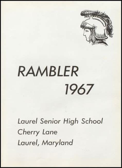 Explore 1967 Laurel High School Yearbook, Laurel MD - Classmates