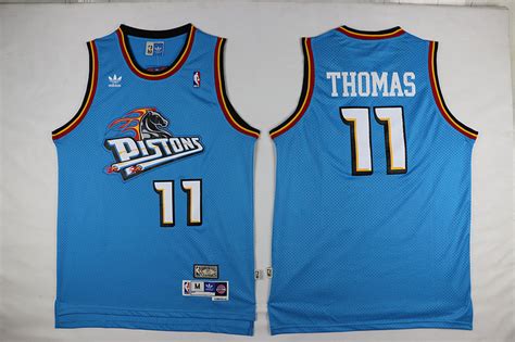 Cheap Adidas NBA Detroit Pistons 11 Isiah Thomas Swingman Throwback ...