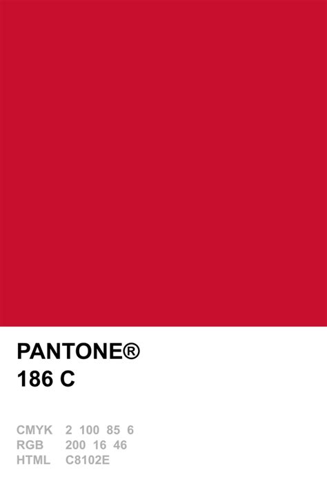 Pantone 186 C | Carta de colores pantone, Paletas de colores, Fondo de colores lisos