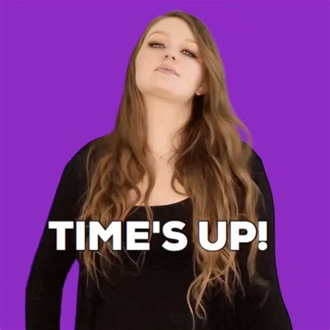 Times Up Ryn Dean GIF | GIFDB.com