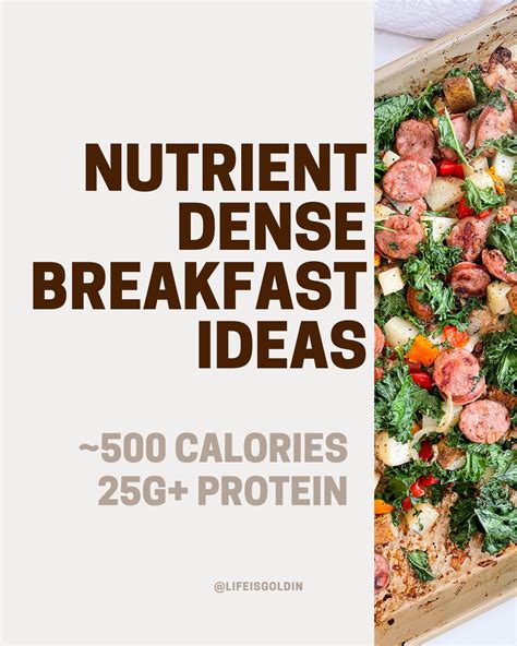 Ultimate List of 500 Calorie Breakfast Ideas High in Protein - Life Is ...